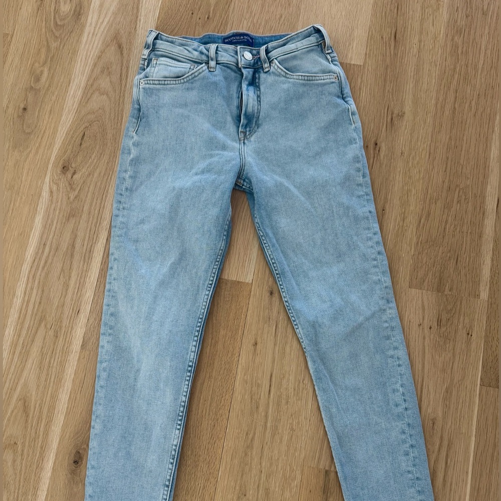Scotch & Soda Light Blue Skinny Jeans